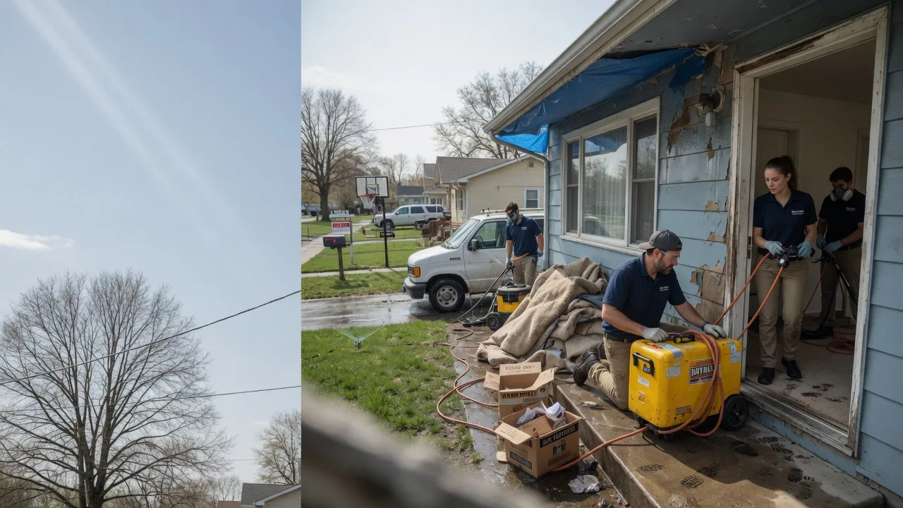 Basement Flood Cleanup in Rea, MO near me